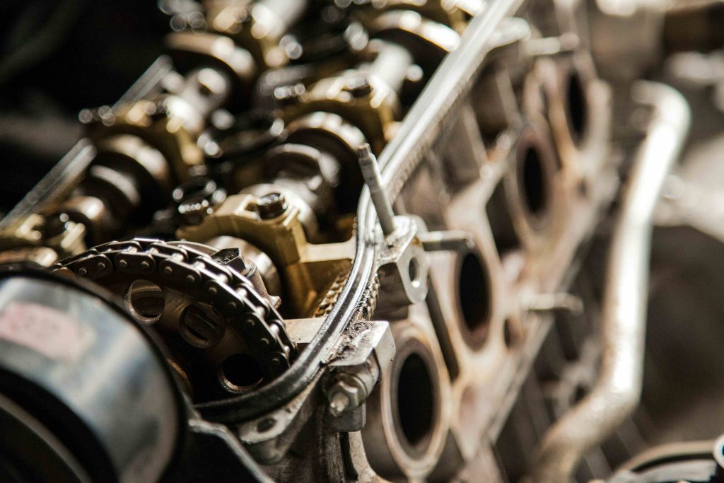 ilustrasi komponen gear motor